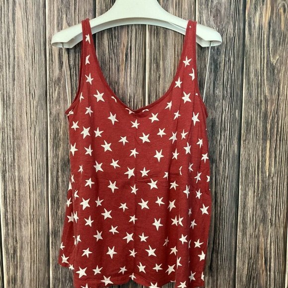 Old Navy Tops - 𝅺old NAVY Women’s Small Patriotic Tank Red